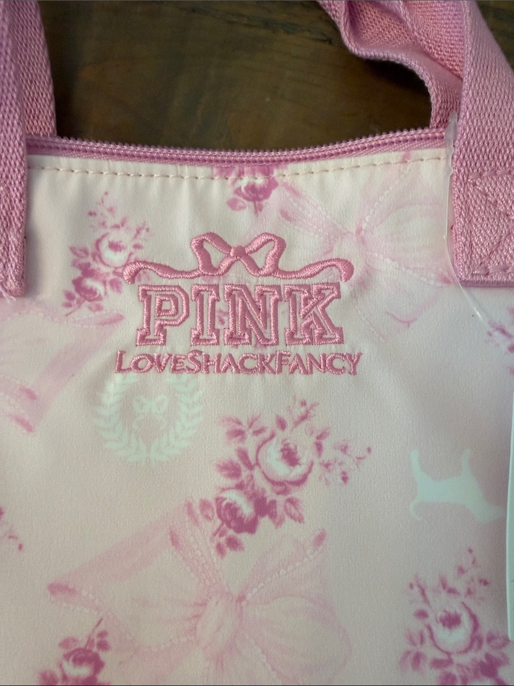 Love Shack Fancy X Pink Mini Tote - Picture 3 of 3